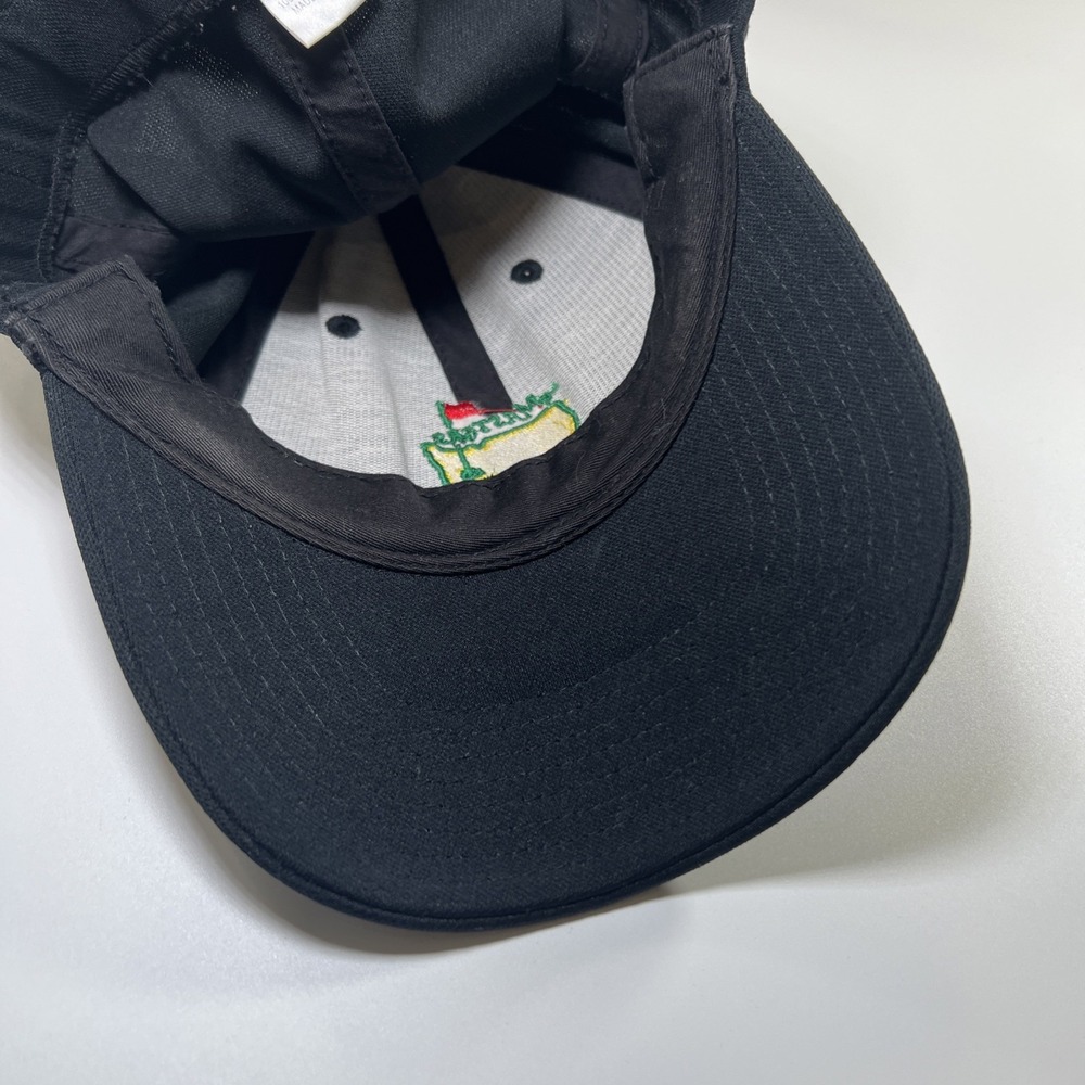 Vintage Masters Embroidered Logo American Needle Hat Flex Fit OSFM Golf Black - Picture 6 of 6